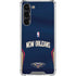 NBA New Orleans Pelicans Jersey Galaxy S24 FE Clear Case